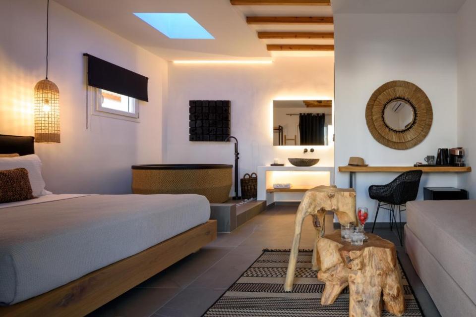 Olive Mykonos Villas Ano Mera Exterior foto